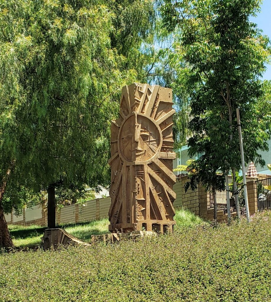 Sunburst, Sergio O'Cadiz, Northeast Corner of Brea Boulevard & Canyon Country