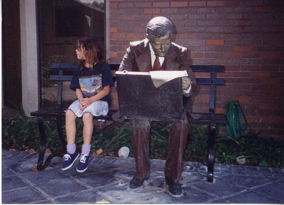 Doublecheck (Stolen,) J. Seward Johnson, Jr., South Side of Birch, Between Ranger & Flower Hill