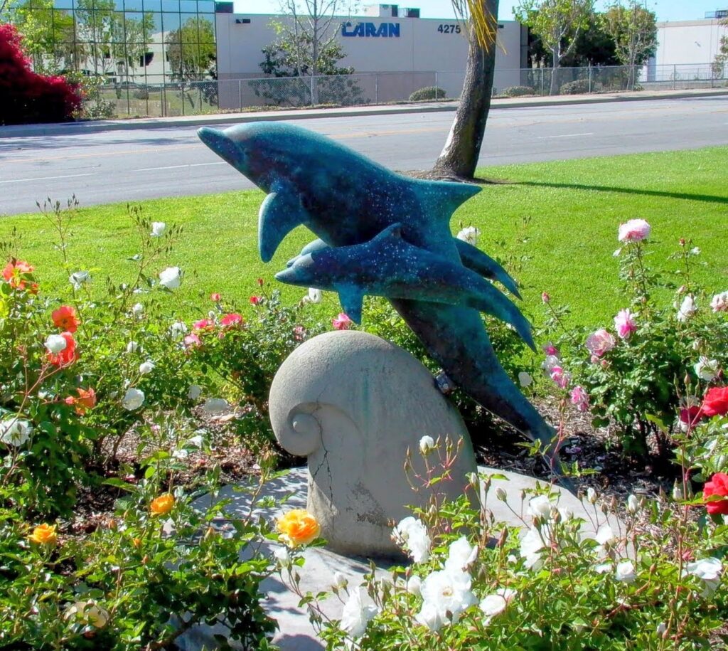Porpoise at Play (Stolen . . . Twice,) John Svenson, Northeast Corner of Palm & Moonstone