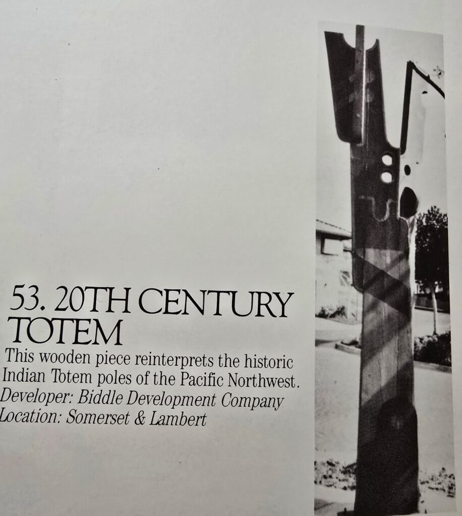 20th Century Totem (Stolen,) John Horton, Somerset @ Lambert