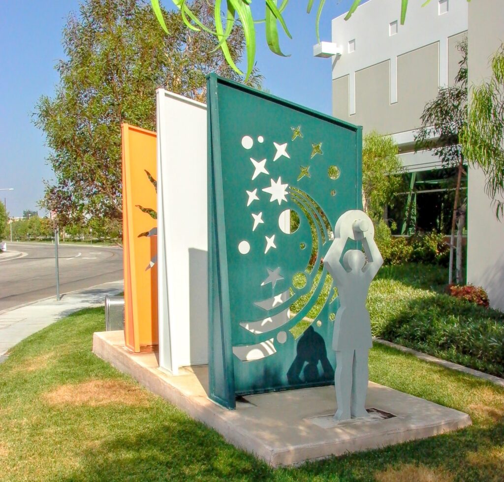 A Moment of Tranquility, Michael Amescua, North Side of Mariner, Between Puente & Arovista