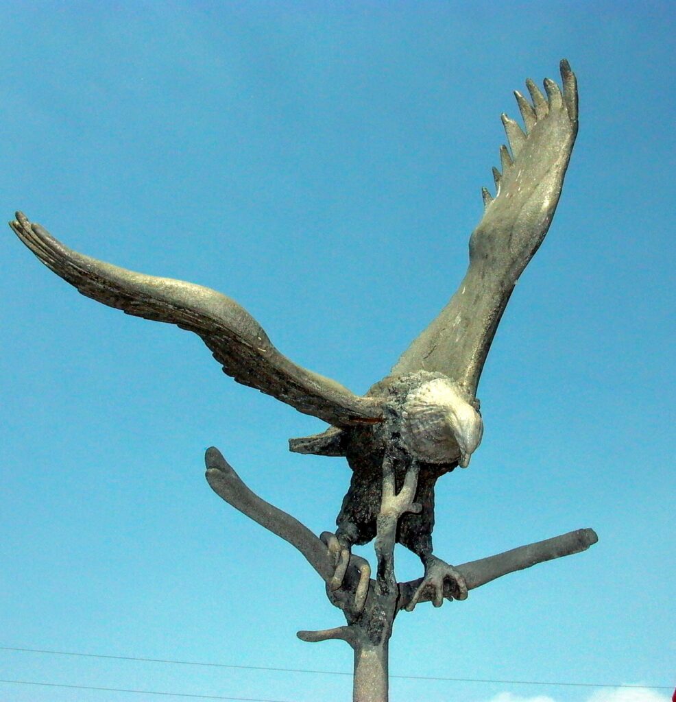 Coming Home, Irene Currier, West Side of Laurel, Between Birch & Madison